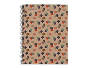 Miquelrius notitieboek - eco confetti - a4 geruit - 80 blz