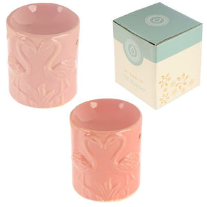 Eden roze flamingo keramiek geurbrander