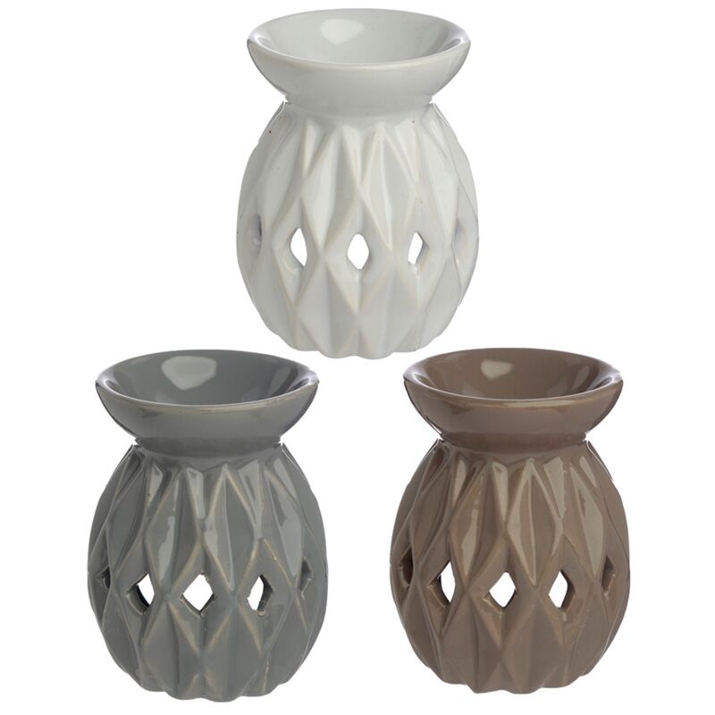 Load image into Gallery viewer, Origami stijl keramiek olie- en wax geurbrander

