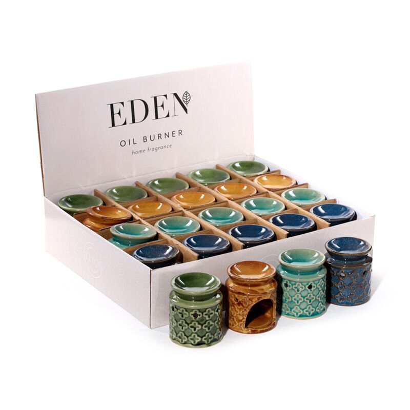 Load image into Gallery viewer, Eden small eenvoudig bloemmotief geurbrander
