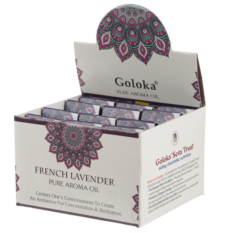 Load image into Gallery viewer, Franse lavendel 10ml - goloka geurolie
