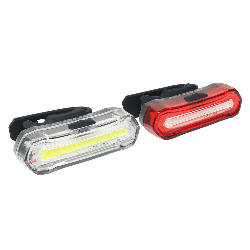 Load image into Gallery viewer, One verlichtingsset 30 usb oplaadbaar zwart

