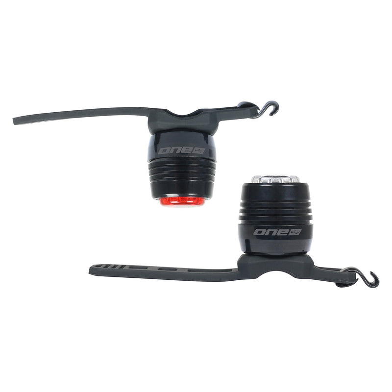 Load image into Gallery viewer, One verlichtingsset 20 usb oplaadbaar zwart
