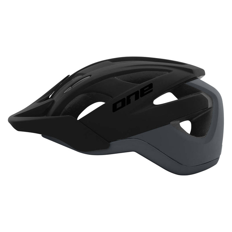 Load image into Gallery viewer, One helm trail pro s m (55-58) black grey
