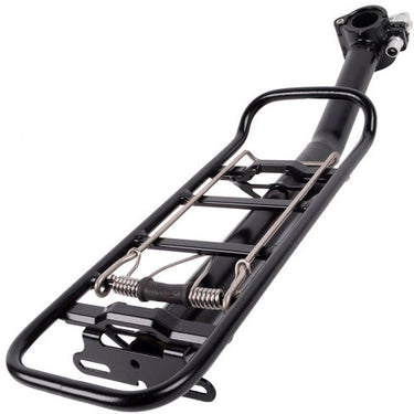 One zadelpendrager qr.carrier 10 avs zwart
