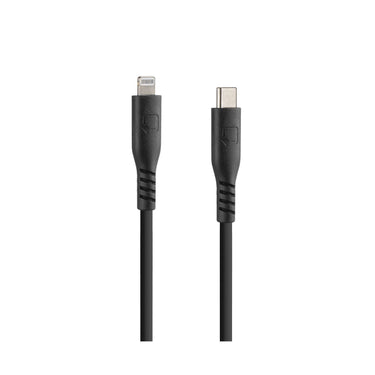 Optiline siliconen kabel usb type c > apple 8 pin - 60 cm
