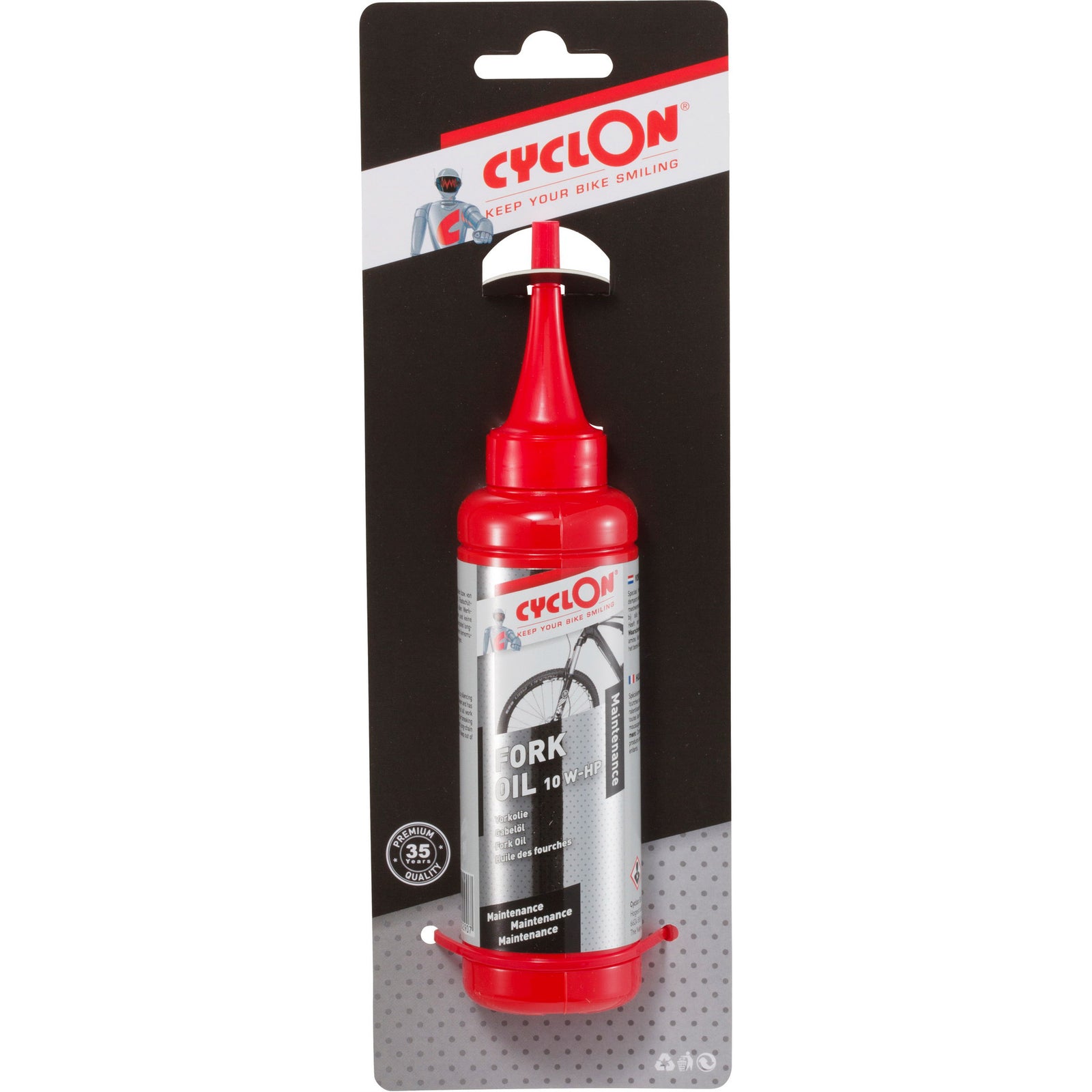 Cyclon Fork Oil 10 W-HP 125 ml (in blisterverpakking)