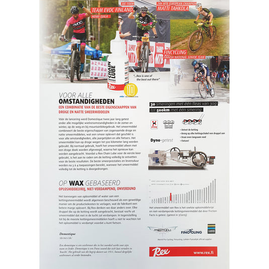 Rex chain lube domestique servizio 30gr