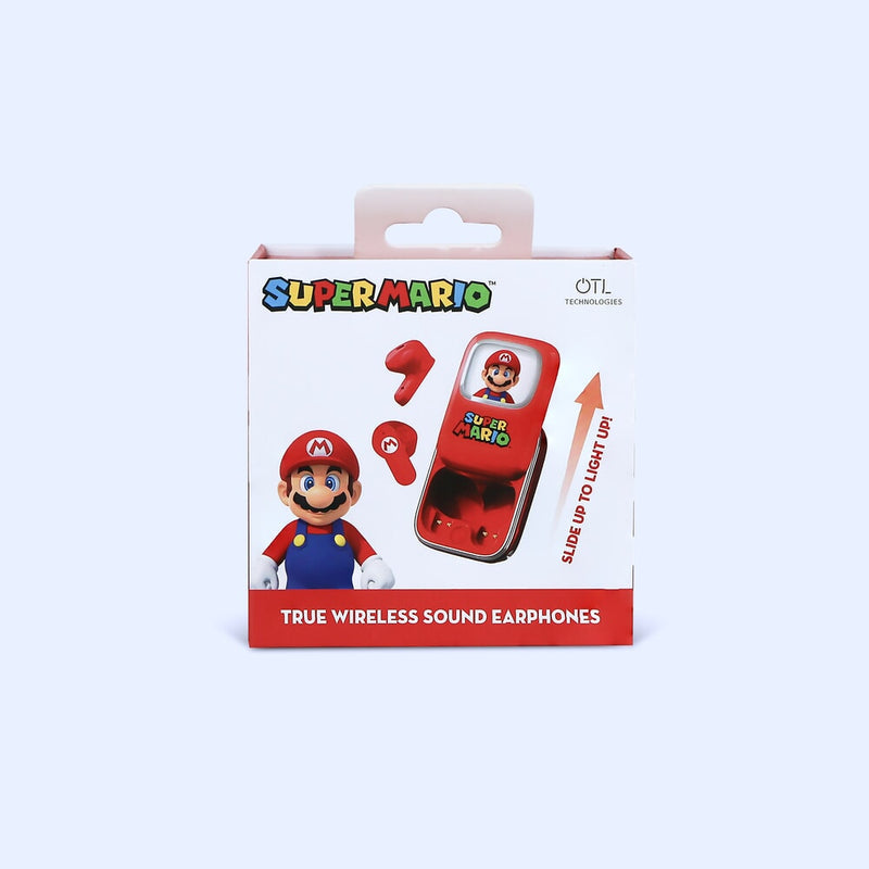 Load image into Gallery viewer, Otl technologies bluetooth slide tws earphones super mario (sm1278)
