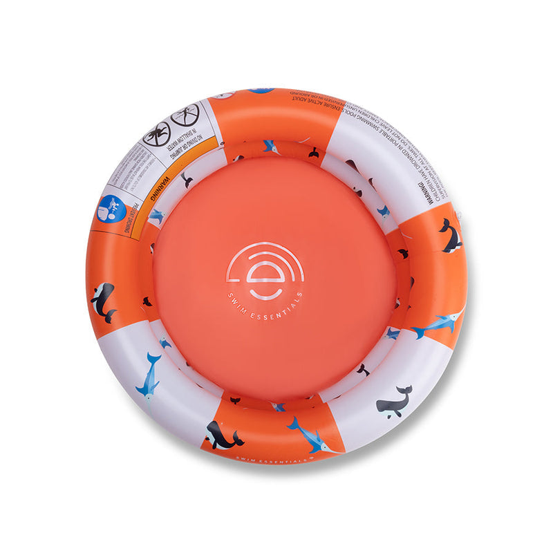 Load image into Gallery viewer, Ocean stripes | rood wit baby zwembad ø 60 cm
