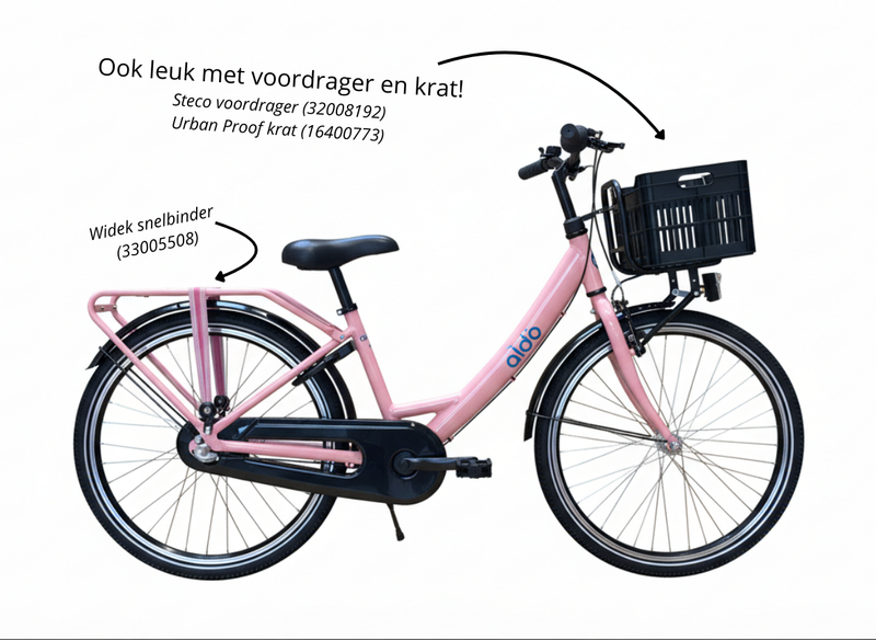 Load image into Gallery viewer, Master bike aldo wave carino 24 meisjesfiets 3grn - roze

