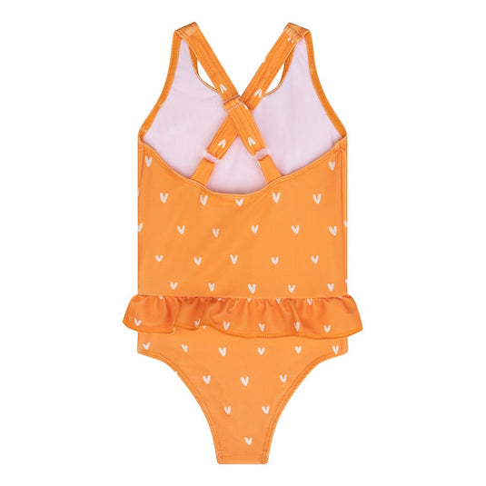Orange kiss | oranje meisjes uv badpak