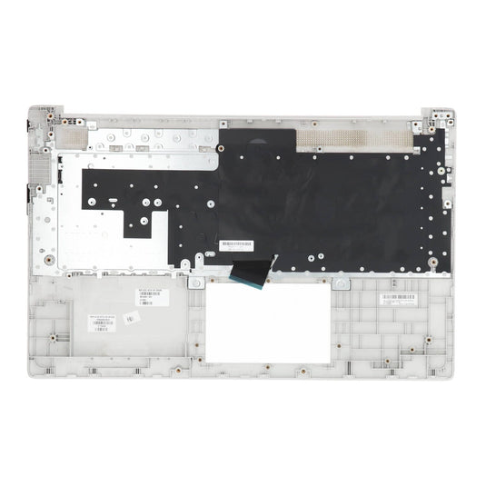 Ty hp laptop toetsenbord qwer us + top cover - zilver