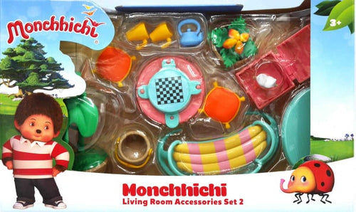 Jonotoys monchhichi woonkamer accessoire set 2