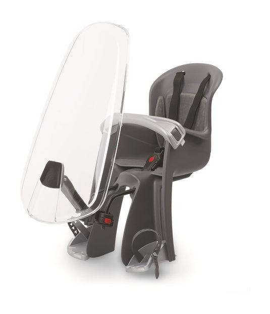 Superior polisport voorzitje bilby junior met windscherm zw grijs