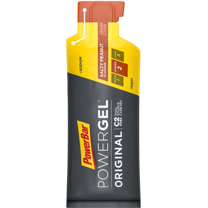 Load image into Gallery viewer, Powerbar powergel original (24 x 41gr) - salty peanut
