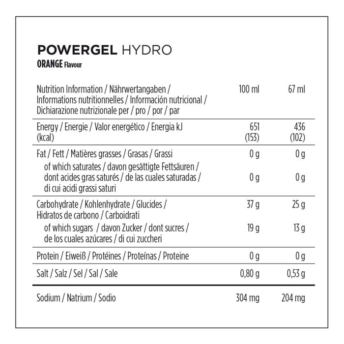 Load image into Gallery viewer, Powerbar powergel hydro (24 x 67ml) - orange

