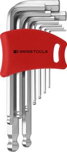 Pb swiss tools pb inbussleutelset kort+kogelkop