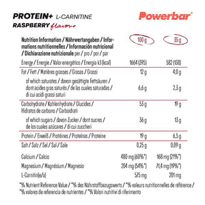 Powerbar protein+ l-carnitine (30 x 35gr) - raspberry-yoghurt
