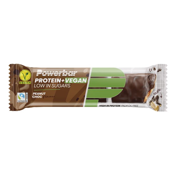 Load image into Gallery viewer, Powerbar protein+ vegan (12 x 42gr) - peanut chocolate
