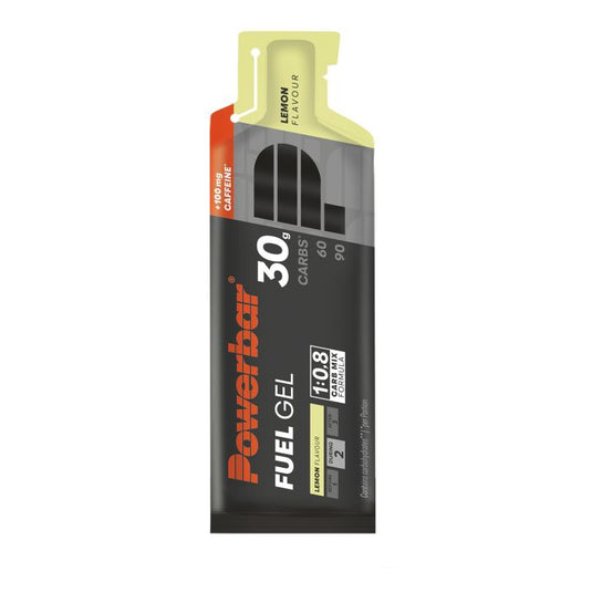 Powerbar fuel gel 30 (12 x 50ml) - lemon (caffeine)