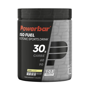 Powerbar iso fuel 30 isotonic sports drink (1 x 608gr) - lemon