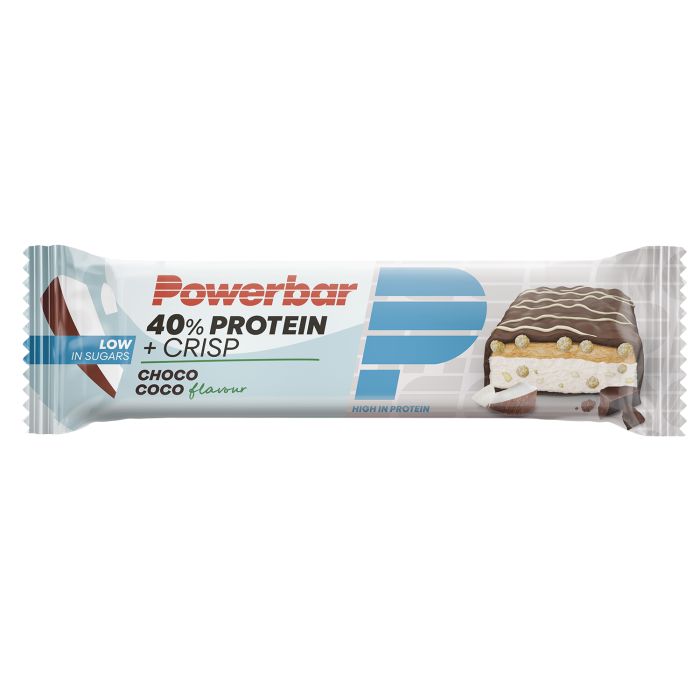 Load image into Gallery viewer, Powerbar 40% protein+ crisps (12 x 40gr) - choco coco

