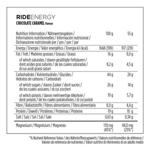 Powerbar ride energy (18 x 55gr) - chocolate-caramel