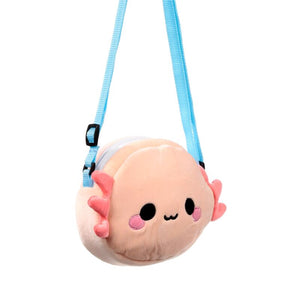 Maddie de axolotl adoramals crossbody schoudertas