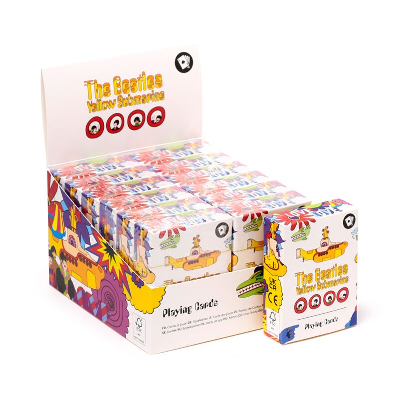 Load image into Gallery viewer, The beatles yellow submarine speelkaarten
