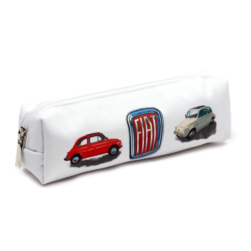 Load image into Gallery viewer, Fiat 500 canvas potloodetui
