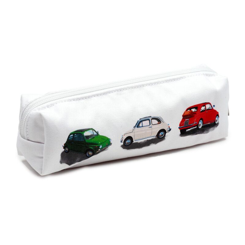 Load image into Gallery viewer, Fiat 500 canvas potloodetui
