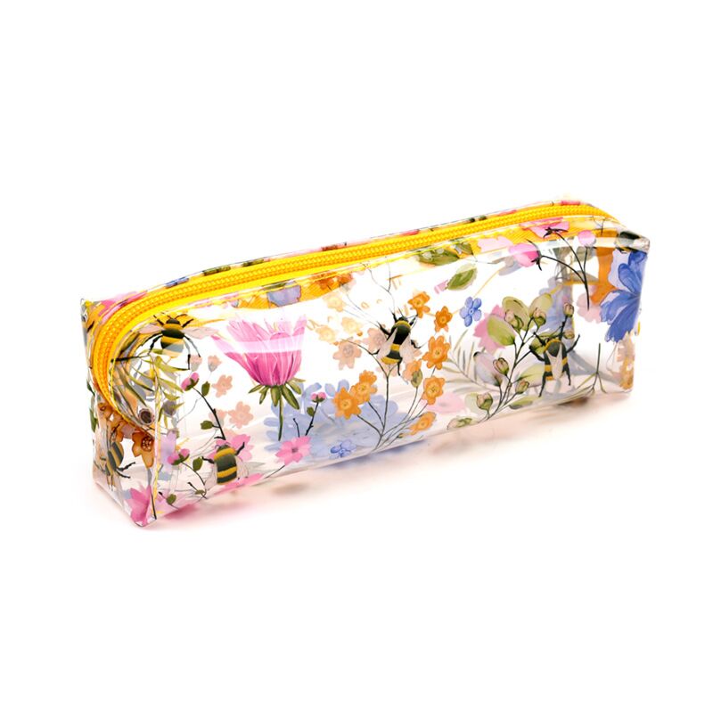 Load image into Gallery viewer, Nectar meadows transparant potloodetui
