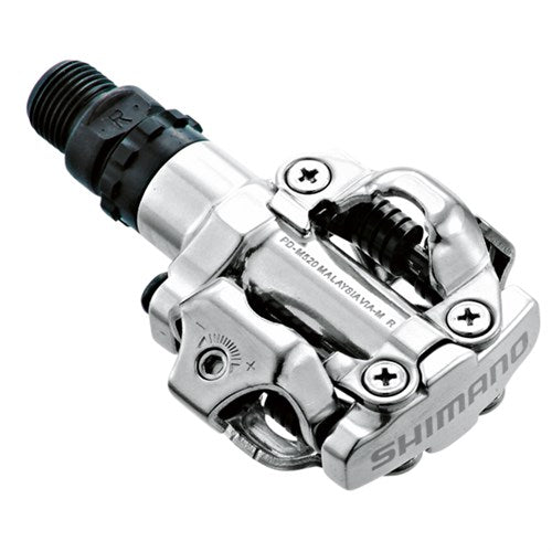 Load image into Gallery viewer, Shimano Deore PD-M520 SPD MTB silver
