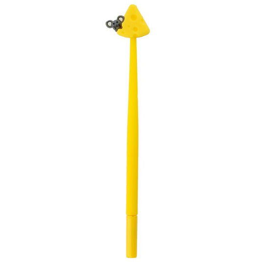 Kaas muis fijnschrijver pen - zwart