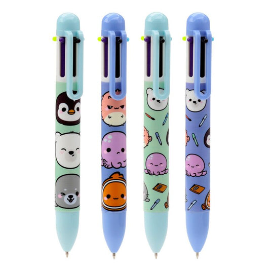 Adoramals zeeleven meerkleurige pen (6 kleuren)