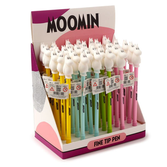Union moomin fijnschrijver pen - zwart