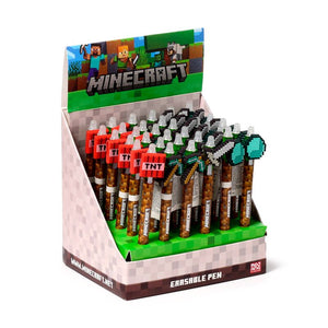 Inkredible uitwisbare pen minecraft pvc werktuig top