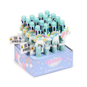 Unicorn magic meerkleurige pen (6 kleuren)