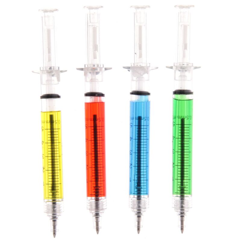Load image into Gallery viewer, Injectiespuit plastic pen - blauw
