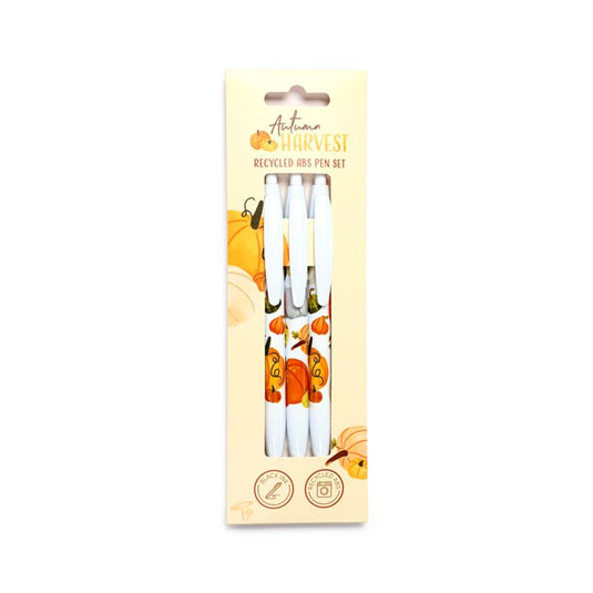 Autumn harvest gerecycled abs (rabs) 3-delige pennenset