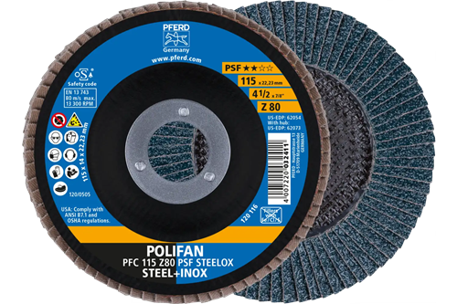 Pferd lamellenschijf 125mm z40psf steelox | 10 stuks