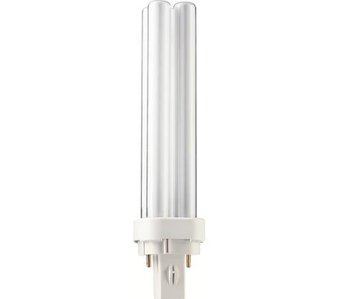Philips master pl-c lamp 18w 840 2p g24d-3 koel wit