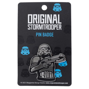 The original stormtrooper emaille button badge