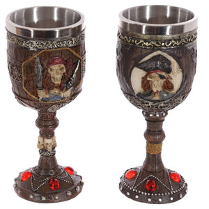 Decoratieve piraten kelk