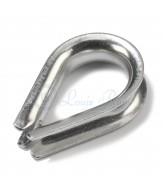 Puntkous 4mm rvs
