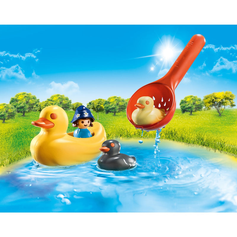 Load image into Gallery viewer, PLAYMOBIL PLAYMOBIL 1.2.3 Eendenfamilie
