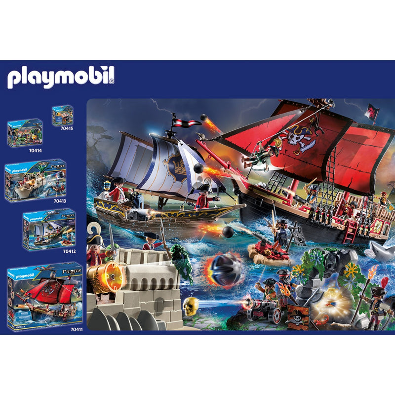 Load image into Gallery viewer, PLAYMOBIL Adventskalender Schattenjacht in de Piraten-inha
