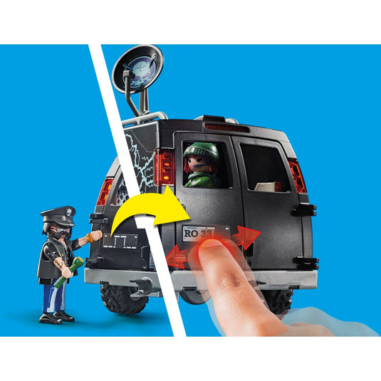 PLAYMOBIL PLAYMOBIL City Action Politiehelikopter: achtervolging van