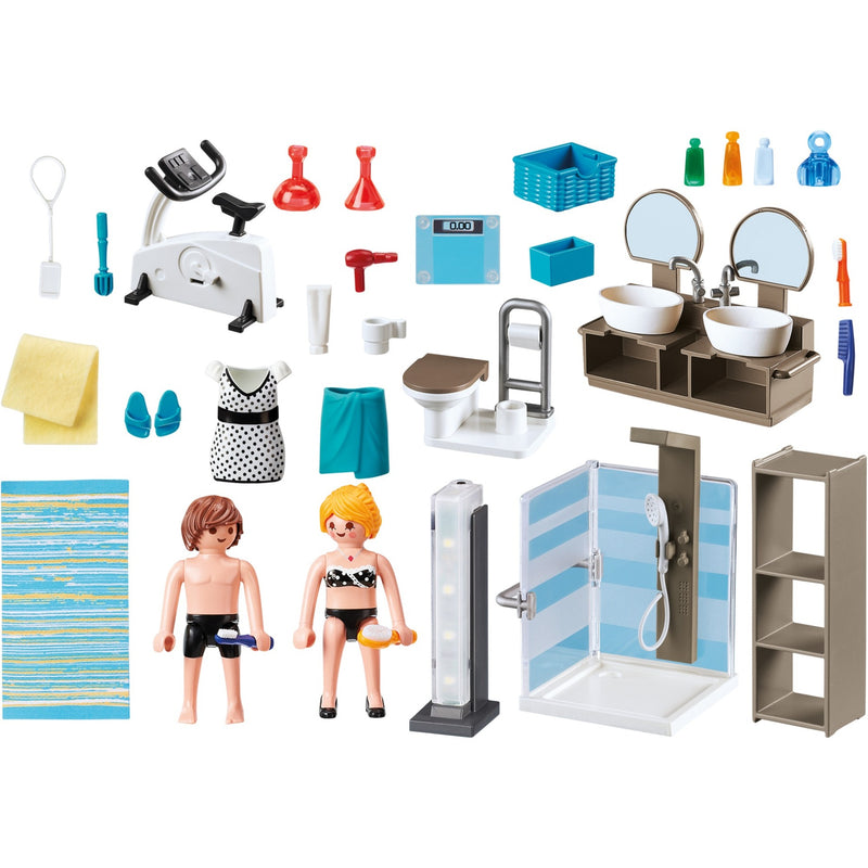 Load image into Gallery viewer, PLAYMOBIL City Life Badkamer met Douche 9268
